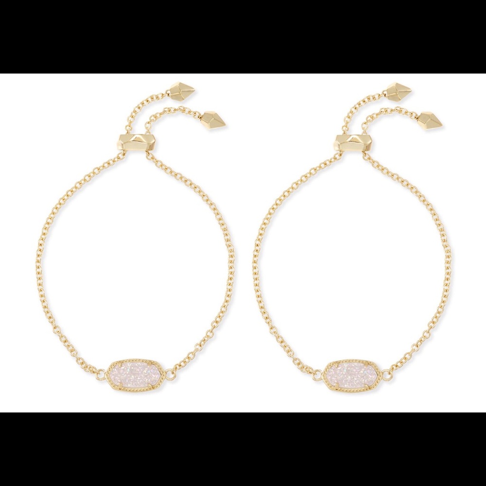 Kendra Scott Gold Elaina Bracelet w/ Drusy Stone - Picture 2 of 7